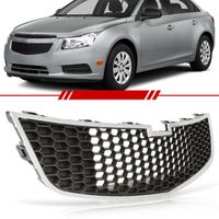 Grade-Inferior-Central-Cruze-2011-2012-2013-2014-Moldura-Cromada