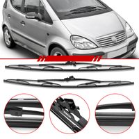 Par-de-Palhetas-Standard-Dianteira-Mercedes-Benz-Classe-a-1999-2000-2001-2002-2003-2004-2005-Limpador-de-Parabrisa-Modelo-Rodo-24-Polegadas