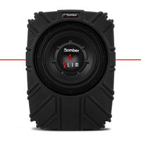 Caixa-de-Som-Selada-Slim-Bomber-Subwoofer-8-Polegadas-200-Watts-Rms-Passiva-sem-Amplificador