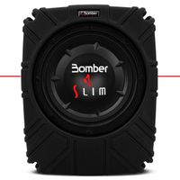 Caixa-de-Som-Selada-Slim-Bomber-Subwoofer-10-Polegadas-200-Watts-Rms-Passiva-sem-Amplificador