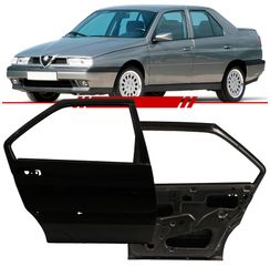 Porta-Traseira-Alfa-Romeo-164-1994-a-1995-Lado-Direito-Passageiro