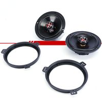 Par-Alto-Falantes-Triaxial-6-Polegadas-Baixo-Kf220-Gol-Parati-1996-1997-1998-1999-2000-2001-2002-2003-2004-2005-2006-2007-2008-2-Portas-com-Suporte