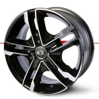 Jogo-de-Roda-Black-Gloss-Aro-15-Tala-6-Polegadas-Furacao-5x110-Off-Set-40