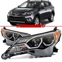 Par-Farol-Daylight-Toyota-Rav4-2013-2014-2015-Mascara-Negra-Led