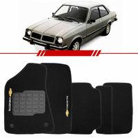 Tapete-Carpete-Preto-Chevette-1974-a-1995-Logo-Bordado-2-Lados-Dianteiro