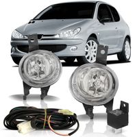Kit-Farol-de-Milha-Auxiliar-Peugeot-206-2003-2004-2005-2006-2007-2008-2009-2010-Sw-Bocao-Botao-Modelo-Universal