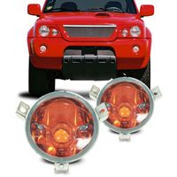Lanterna-do-Pisca-Mitsubishi-L200-2001-2002-2003-2004-Cristal-com-Cupula-Ambar