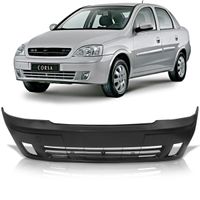 Para-choque-Dianteiro-Chevrolet-Corsa-Montana-Sport-2003-2004-2005-2006-Liso-com-Furo