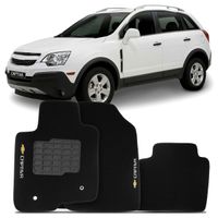 Tapete-Carpete-Preto-Captiva-2008-2009-2010-2011-2012-2013-2014-Logo-Bordado-2-Lados-Dianteiro