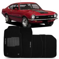 Tapete-carpete-Maverick-preto-1973-1974-1975-1976-1977-1978-1979-bordado-2-lados-dianteiro