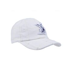 Bone-Giulianno-Fiori-Patchwork-Aiden-Personalizado-Logo-Moinho-Branco-Com-Cinza-Strapback-Adulto-Aba-Curva