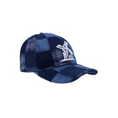 Bone-Giulianno-Fiori-Patchwork-Bryan-Personalizado-Logo-Moinho-Branco-Com-Cinza-Strapback-Adulto-Aba-Curva