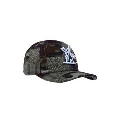 Bone-Giulianno-Fiori-Patchwork-Jack-Personalizado-Logo-Moinho-Branco-Com-Verde-Strapback-Adulto-Aba-Curva