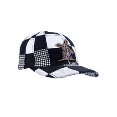 Bone-Giulianno-Fiori-Patchwork-Justin-Personalizado-Logo-Moinho-Dourado-Com-Lilas-Strapback-Adulto-Aba-Curva