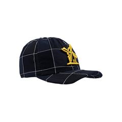 Bone-Giulianno-Fiori-Patchwork-Kevin-Personalizado-Logo-Moinho-Amarelo-Com-Preto-Strapback-Adulto-Aba-Curva