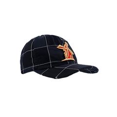 Bone-Giulianno-Fiori-Patchwork-Kevin-Personalizado-Logo-Moinho-Amarelo-Com-Vermelho-Strapback-Adulto-Aba-Curva