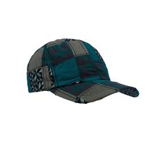 Bone-Giulianno-Fiori-Patchwork-Lucas-Verde-Strapback-Adulto-Aba-Curva