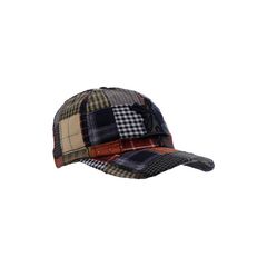 Bone-Giulianno-Fiori-Patchwork-Randalph-Personalizado-Logo-Moinho-Preto-Com-Verde-Militar-Strapback-Adulto-Aba-Curva