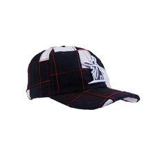Bone-Giulianno-Fiori-Patchwork-Richard-Personalizado-Logo-Moinho-Branco-Com-Cinza-Strapback-Adulto-Aba-Curva