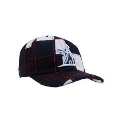 Bone-Giulianno-Fiori-Patchwork-Richard-Personalizado-Logo-Moinho-Branco-Com-Verde-Strapback-Adulto-Aba-Curva