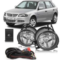 Kit-Farol-de-Milha-Auxiliar-Volkswagen-Gol-Parati-Saveiro-G4-2006-2007-2008-2009-Botao-Modelo-Original-Painel