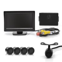 Sensor-de-Estacionamento-4-Pontos-Preto-Display-LCD-4.3-e-Camera-de-Re