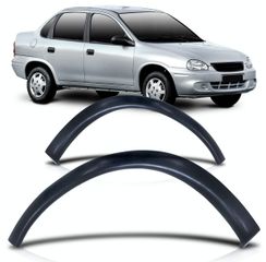 Alargador-Moldura-do-Paralama-Dianteiro-Chevrolet-Corsa-Hatch-Sedan-Classic-G1-2000-2001-2002-2003-2004-2005-2006-2007-2008-2009-2010