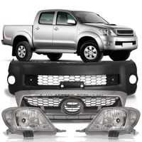 Kit-Transformacao-Toyota-Hilux-SR-SRV-2005-2006-2007-2008-para-2009-2010-2011-sem-Kit-Farol-de-Milha-Pickup