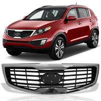 Grade-Dianteira-Kia-Sportage-2011-2012-2013-2014-Cromada-Com-Preto