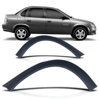 Alargador-Moldura-do-Para-lama-Traseiro-Chevrolet-Classic-2011-2012-2013-2014-2015-2016-Texturizado