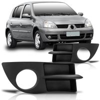Moldura-Grade-do-Milha-Renault-Clio-2006-2007-2008-2009-2010-2011