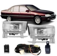 Kit-Farol-de-Milha-Auxiliar-Omega-1993-a-1998-Suprema-Botao-Modelo-Universal
