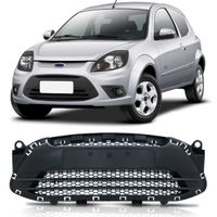 Grade-Central-Para-choque-Dianteiro-Ford-Ka-2012-2013-2014-Grafite
