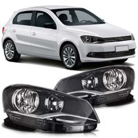 Farol-Volkswagen-Gol-G6-2013-2014-2015-2016-Voyage-Saveiro-Foco-Duplo-Mascara-Negra
