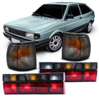 Kit-Volkswagen-Gol-Quadrado-G1-1991-1992-1993-1994-1995-1996-Lanterna-Traseira-Fume---Par-Pisca-Seta-Modelo-Arteb