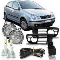 Kit-Farol-de-Milha-Auxiliar-Volkswagen-Polo-2003-2004-2005-2006-Botao-Modelo-Universal-Com-Super-Led