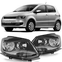 Farol-Volkswagen-Spacefox-2011-2012-2013-2014-Fox-Crossfox-Mascara-Negra-Foco-Duplo