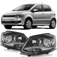 Farol-Volkswagen-Spacefox-2011-2012-2013-2014-Fox-Crossfox-Mascara-Negra-Foco-Duplo