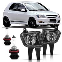 Par-Farol-de-Milha-Auxiliar-Chevrolet-Celta-2007-2008-2009-2010-2011-2012-2013-2014-2015-Prisma-com-Halogena