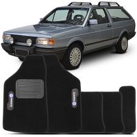 Tapete-Carpete-Preto-Volkswagen-Parati-Quadrada-Turbo-1983-a-1996-Vulcanizado