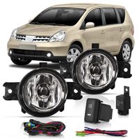Kit-Farol-de-Milha-Auxiliar-Nissan-Livina-2009-2010-2011-2012-2013-2014-Neblina
