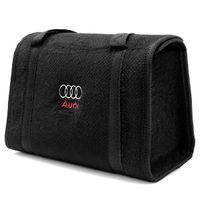 Bolsa-De-Ferramentas-Carpete-Preto-Para-Linha-Audi-Logo-Bordado