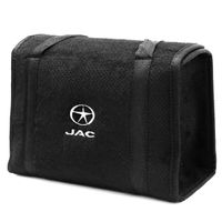 Bolsa-De-Ferramentas-Carpete-Preto-Para-Linha-Jac-Logo-Bordado
