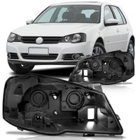 Carcaca-Farol-Principal-Golf-2008-a-2013-Foco-Duplo-Ld