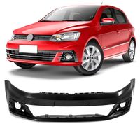 Parachoque-Dianteiro-Volkswagen-Gol-Voyage-G7-2016-2017-Preto-Liso-