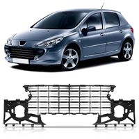 Grade-Moldura-Para-choque-Dianteiro-Peugeot-307-2007-2008-2009-2010-2011-2012-Encaixes-Frisos-e-Acabamentos