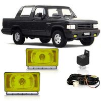 Kit-Farol-De-Milha-A10-A20-C10-C20-D10-D20-1974-A-1994-Retangular-Ambar-Universal