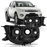 Carcaca-Farol-Principal-L200-Triton-Pajero-Dakar-2009-A-2016-Foco-Duplo