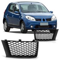 Grade-Dianteira-Sandero-2008-A-2011-Preta-