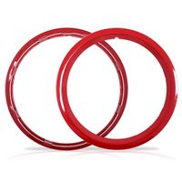 Aro-Vermelho-Sobre-Roda-Aro-16-Polegadas-Universal-Fixado-Por-Pressao-
